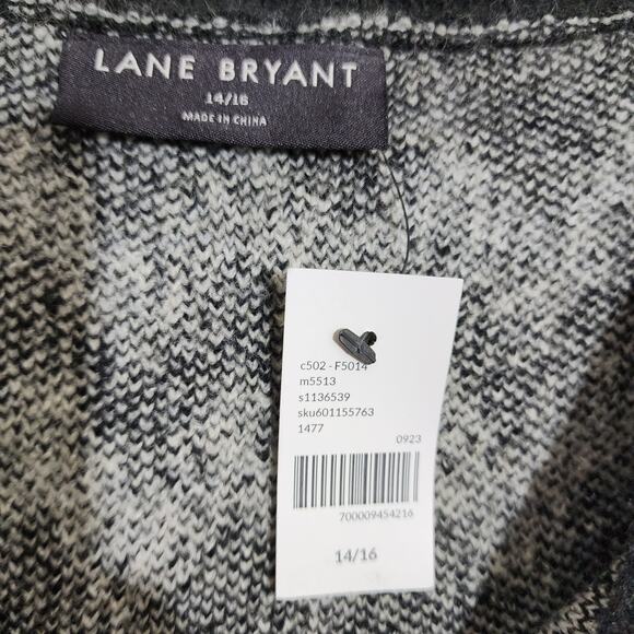 Lane Bryant NWT bracelet sleeve fair isle boatneck sweater woman's size 14/16 - Picture 3 of 15